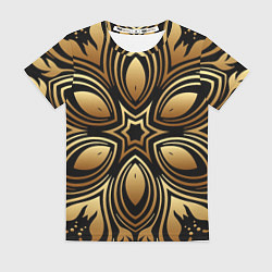 Футболка женская Золото, цвет: 3D-принт