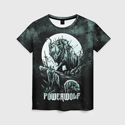 Женская футболка Powerwolf