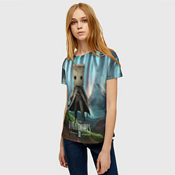 Футболка женская Little Nightmares 2, цвет: 3D-принт — фото 2