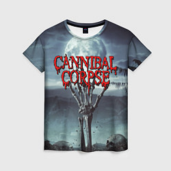 Футболка женская CANNIBAL CORPSE, цвет: 3D-принт