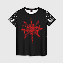 Футболка женская Cannibal Corpse, цвет: 3D-принт