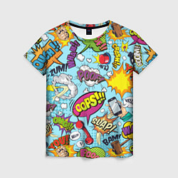 Женская футболка Комиксы