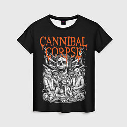 Женская футболка Cannibal Corpse