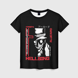 Женская футболка Hellsing