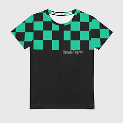 Женская футболка Kamado Tanjirou Kimetsu no Yaiba