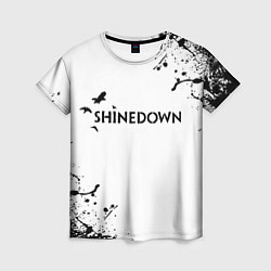 Футболка женская Shinedown, цвет: 3D-принт