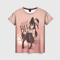 Женская футболка Bunny Girl