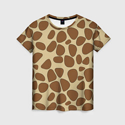 Женская футболка Шкура жирафа