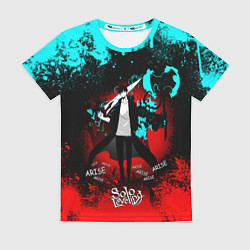 Футболка женская SOLO LEVELING МАНХВА, цвет: 3D-принт