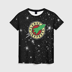 Женская футболка Межпланетный Экспресс Футурама