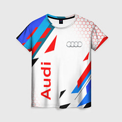 Женская футболка AUDI АУДИ SPORT