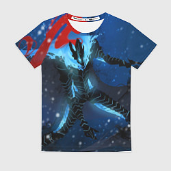 Футболка женская Поднятие уровня Аниме, цвет: 3D-принт