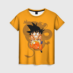 Женская футболка Kid Goku