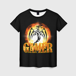 Женская футболка GAMER Геймер