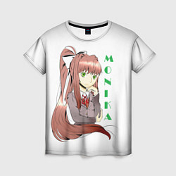 Женская футболка Doki Doki MONIKA