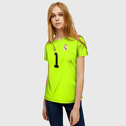 Футболка женская Iker Casillas, цвет: 3D-принт — фото 2