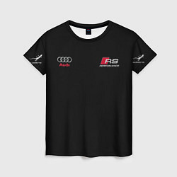 Футболка женская AUDI АУДИ QUATTRO с Z, цвет: 3D-принт