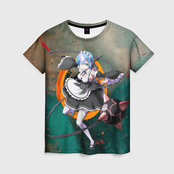 Женская футболка Rem