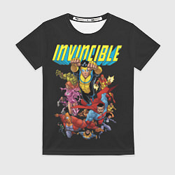 Футболка женская Неуязвимый Invincible, цвет: 3D-принт