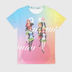 Футболка женская Пять невест, цвет: 3D-принт