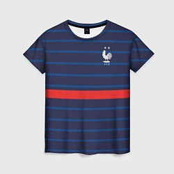 Женская футболка Форма сборной Франции домашняя