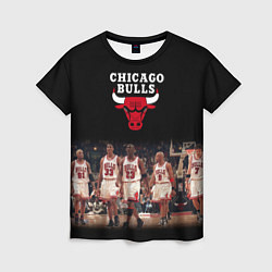 Футболка женская CHICAGO BULLS 3, цвет: 3D-принт