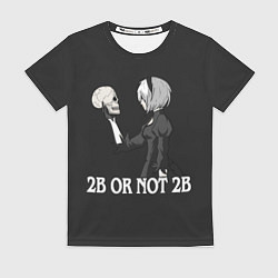 Женская футболка 2B OR NOT 2B