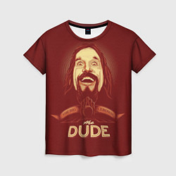 Женская футболка The Dude