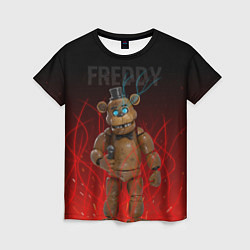 Футболка женская FNAF FREDDY, цвет: 3D-принт