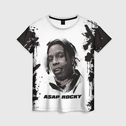 Футболка женская АСАП ASAP ROCKY Z, цвет: 3D-принт