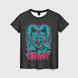 Футболка женская Slipknot Monster, цвет: 3D-принт