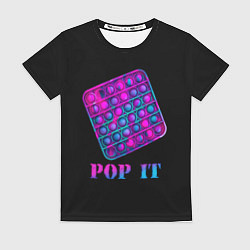 Женская футболка НЕОНОВЫЙ POP it