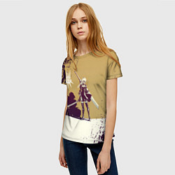 Футболка женская Yorha 2B Nier Automata Z, цвет: 3D-принт — фото 2