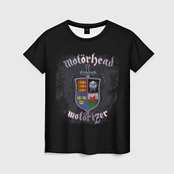Женская футболка Shield of Motorhead