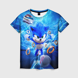 Женская футболка SONIC СИНИЙ ЁЖ Z