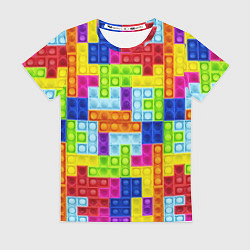 Женская футболка POP IT ПОП ИТ ПАЗЛ