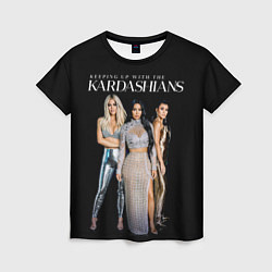 Женская футболка Сестры Кардашьян