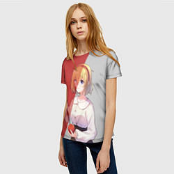 Футболка женская Alicias madness, цвет: 3D-принт — фото 2