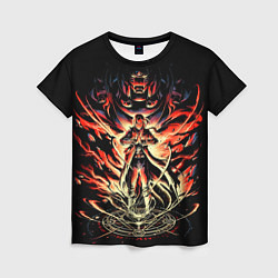 Женская футболка Стальной алхимик