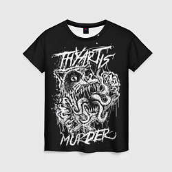 Футболка женская Thy Art Is Murder, цвет: 3D-принт