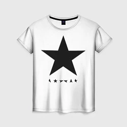 Футболка женская Blackstar - David Bowie, цвет: 3D-принт