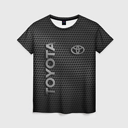 Футболка женская TOYOTA STEEL HONEYCOMBS, цвет: 3D-принт