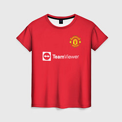 Женская футболка Бруну Фернандеш форма Манчестер Юнайтед 20212022