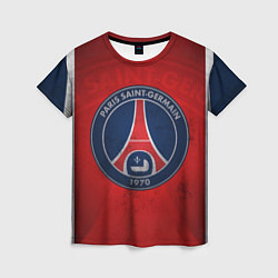 Футболка женская Paris Saint-Germain, цвет: 3D-принт