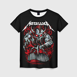 Футболка женская Metallica - Hardwired To Self-Destruct, цвет: 3D-принт