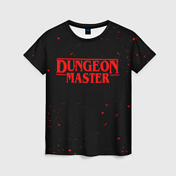 Футболка женская DUNGEON MASTER BLOOD ГАЧИМУЧИ, цвет: 3D-принт