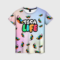 Футболка женская Toca Life: Smile Logo, цвет: 3D-принт