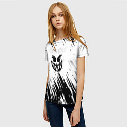 Футболка женская Pyrokinesis - Андрей Пирокинезис, цвет: 3D-принт — фото 2