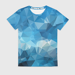 Футболка женская Цифровое небо, цвет: 3D-принт