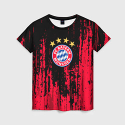 Футболка женская Bayern Munchen: Бавария, цвет: 3D-принт